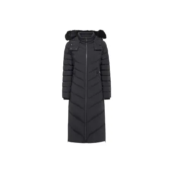 Moose Knuckles Faux fur Hooded Padded Coat