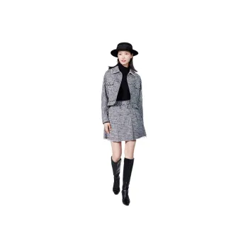 BBLLUUEE Jackets & Coats Women's Mist Gray