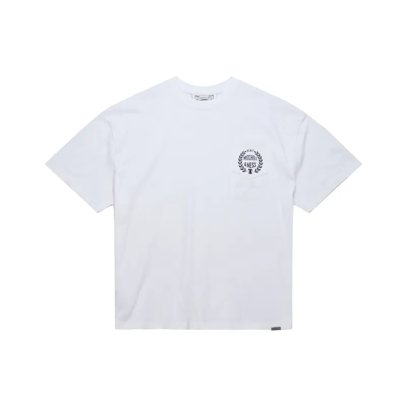Mitchell & Ness Branded Energy T Shirt Unisex White-0