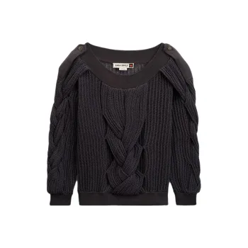 ZARA Knitwear Women's Light Gray