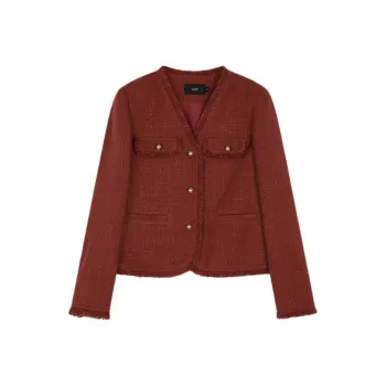 Mo Han Yi Mei New Year Jacket Women's Red