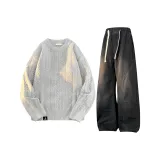 Clothing Sets (White+Gray+Black)