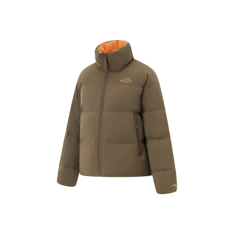 LiNing Fondue Down Series Down Jacket Women's Teak Brown-0