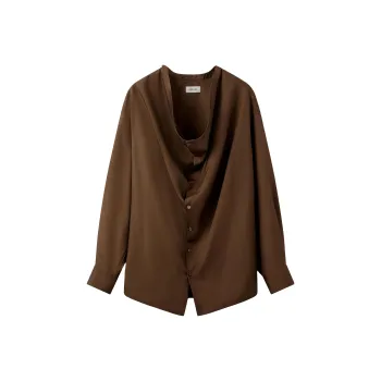 Lemaire Soft Collar Silk Blouse