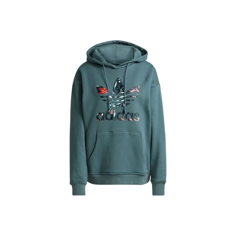 Adidas Originals Sweatshirt Women's Gray Green-0