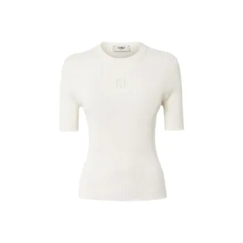 FENDI SS25 Knitwear Women's White