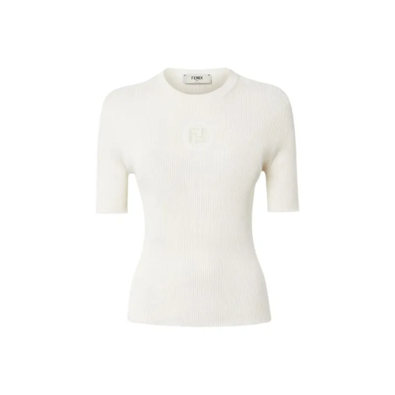 FENDI SS25 Knitwear Women's White-0