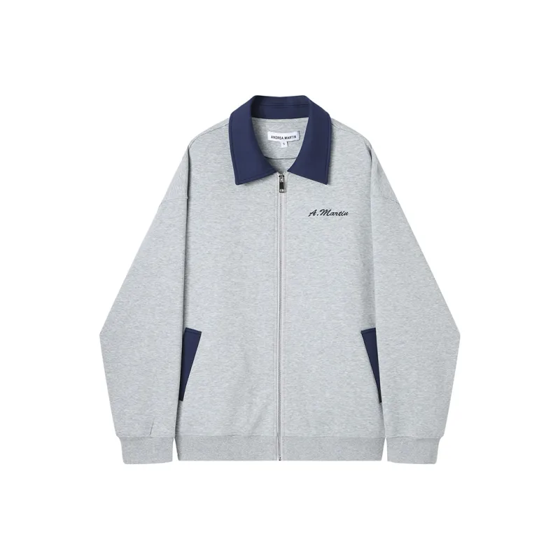 ANDREA MARTIN Jackets Unisex Gray-0
