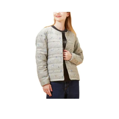 Mizuno x PEANUTS Breath Thermo Down Jacket Women's Beige