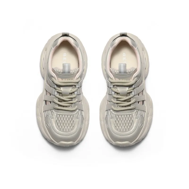 BELLE Breathable Low Top Chunky Sneakers Women's-7