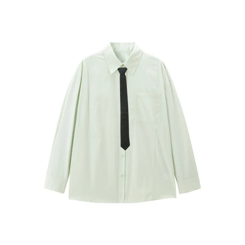 LEDIN Shirt Women's Matte Mint Green-0