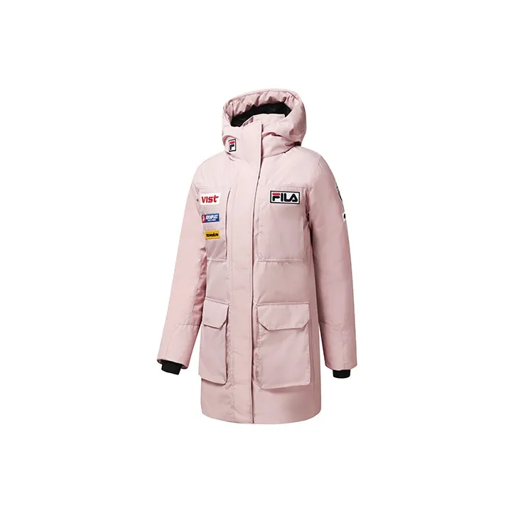 FILA Athletics Down Jackets Women's Camellia Tea Pink-0