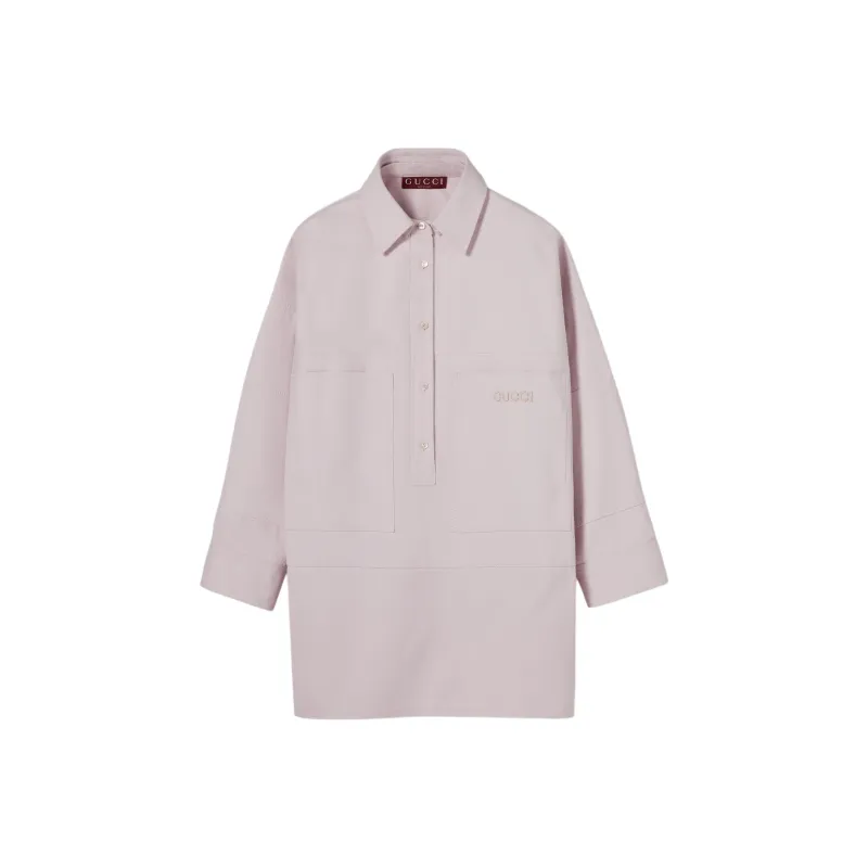 GUCCI Canvas Overshirt-0