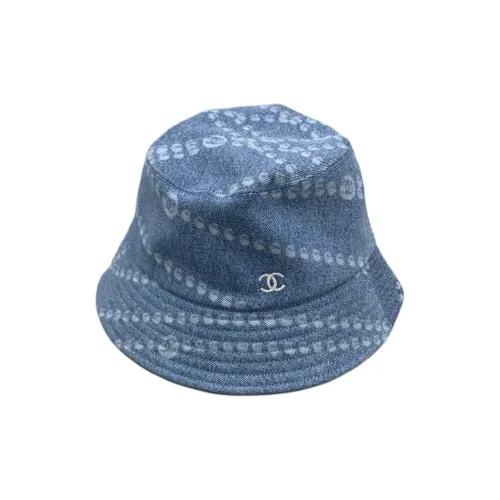 CHANEL - Bucket Hats Unisex Blue