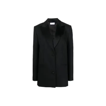 OFF-WHITE Single-Breasted Long-Sleeved Blazer