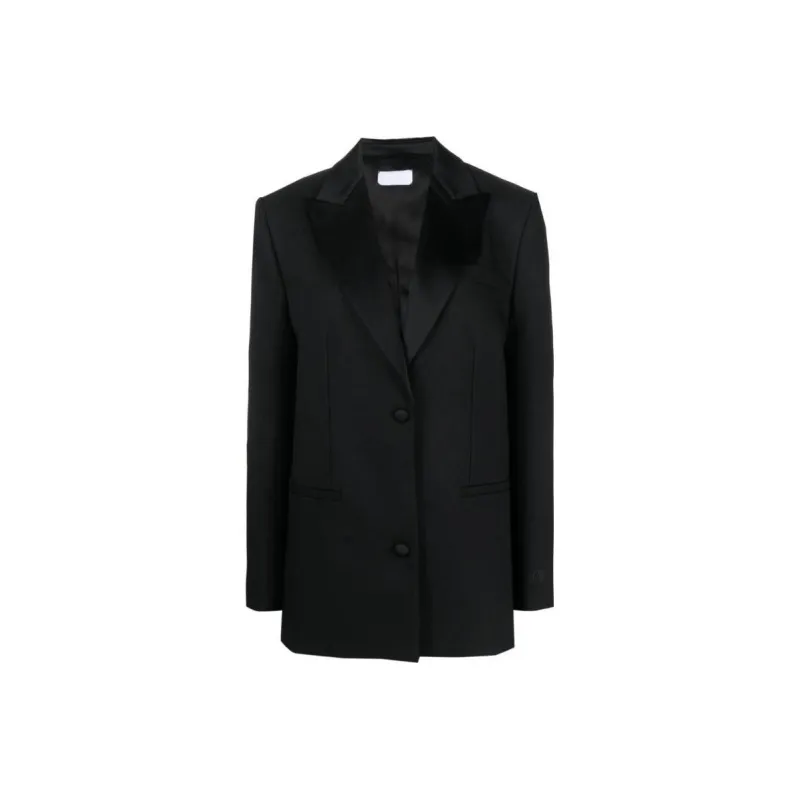 OFF-WHITE Single-Breasted Long-Sleeved Blazer-0