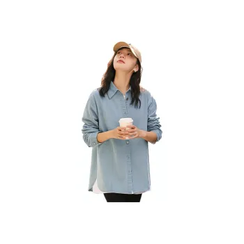 Demana Shirt Women's Light Denim Blue