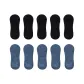 Men's-10 Pack (Black 5+Lake Blue 5)