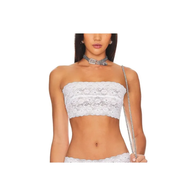 POSTER GIRL Strapless Top Women's White-0
