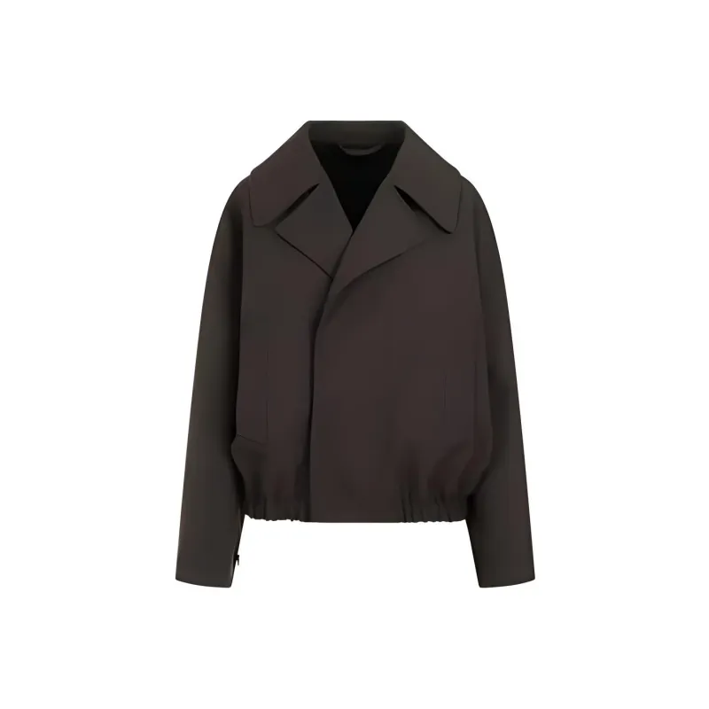Lemaire Short Trench Blouson 'Dark Grey'-0