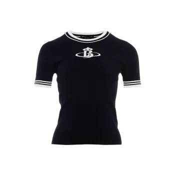 BESIONIA T Shirts Women's Black