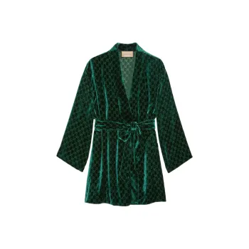 GUCCI GG jacquard Velvet Shirt