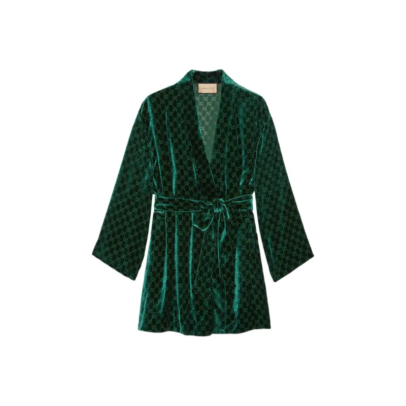 GUCCI GG jacquard Velvet Shirt-0