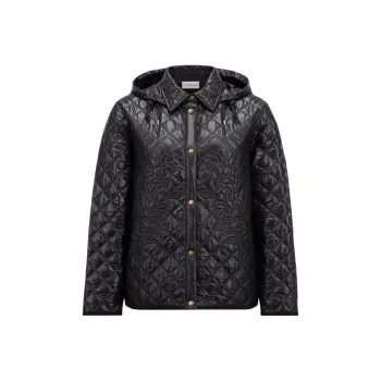 Moncler Hooded Quilted Jacket