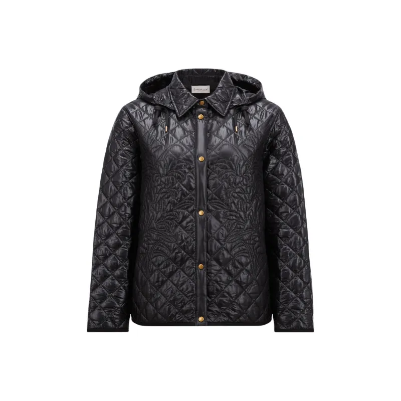 Moncler Hooded Quilted Jacket-0