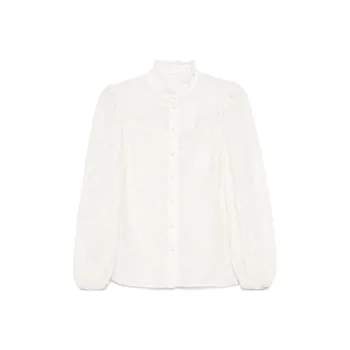 Zimmermann Tallow Lace trim Shirt