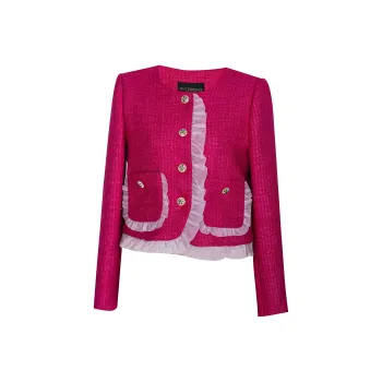 ROEYSHOUSE Jackets Coats Women's Dragon Fruit Red