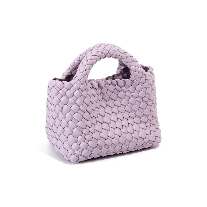 YOCAMU PU Basket Bag Handbag Mini Women's Multicolor-12