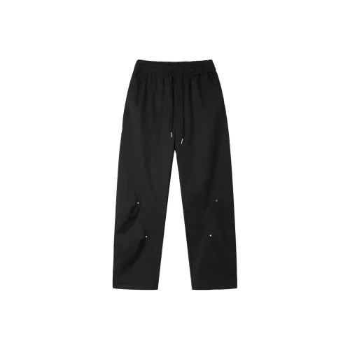 Diesel Straight-Leg-Jeans mit hohem Bund Schwarz