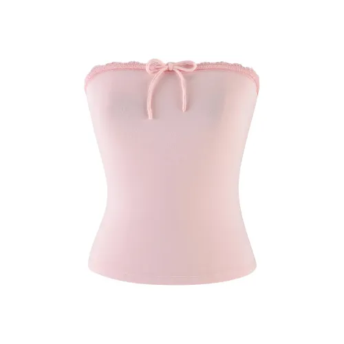 Tiger Mist MIRELLE TOP Strapless Top Women's Pink