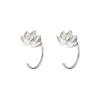 Centennial Chuanqi 999 Fine Silver Stud Earrings Women's