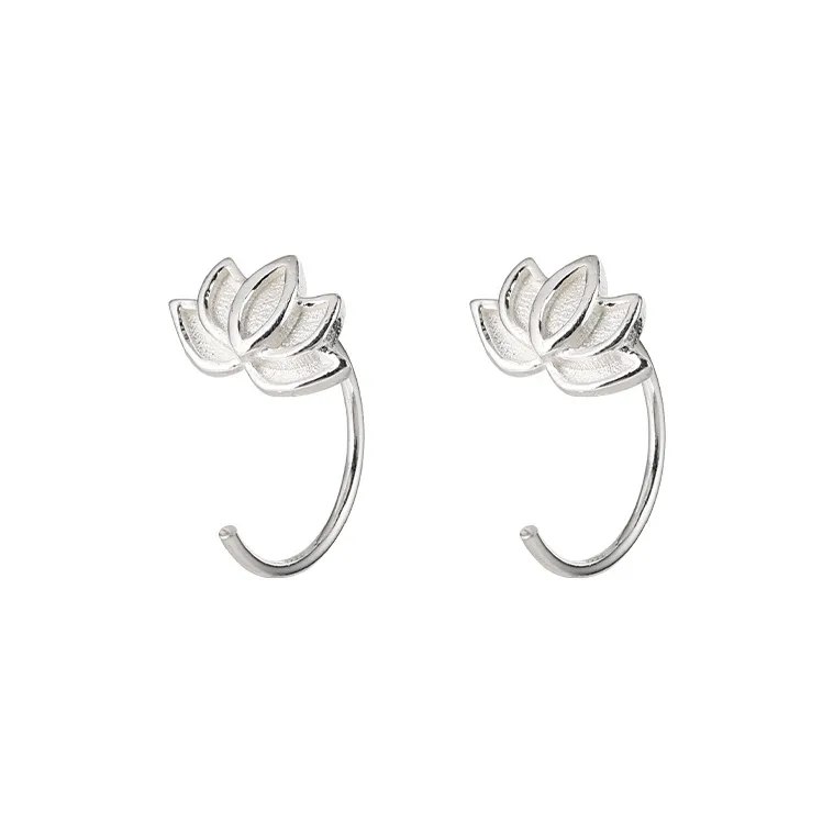Centennial Chuanqi 999 Fine Silver Stud Earrings Women's-0