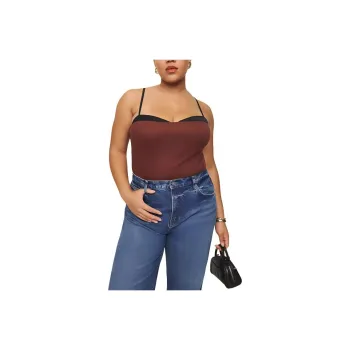 REFORMATION Melanie Top Es Camisole Women's Red
