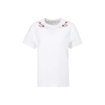 BARBOUR Regular T-Shirt Women's White