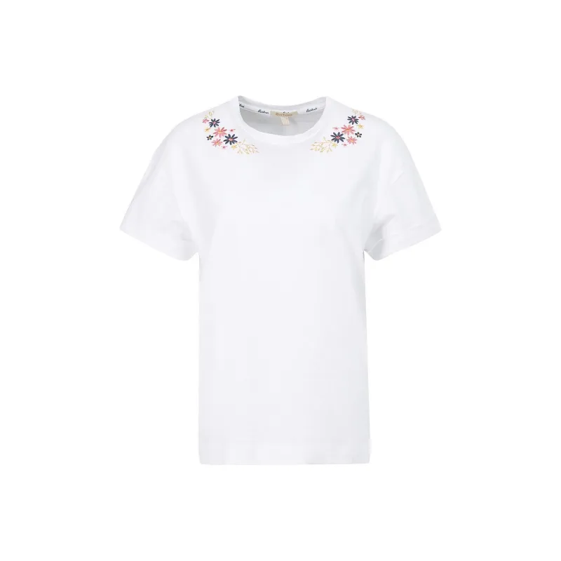 BARBOUR Regular T-Shirt Women's White-0