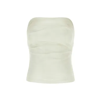 Entire Studios Stretch Denim Tube Top