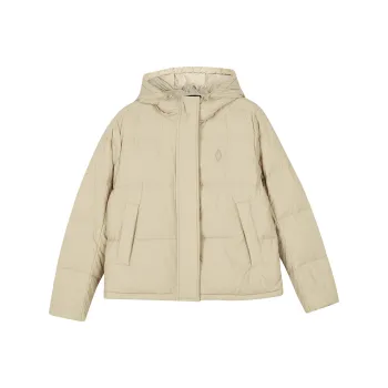 Skechers Down Jacket Women's Beige Brown