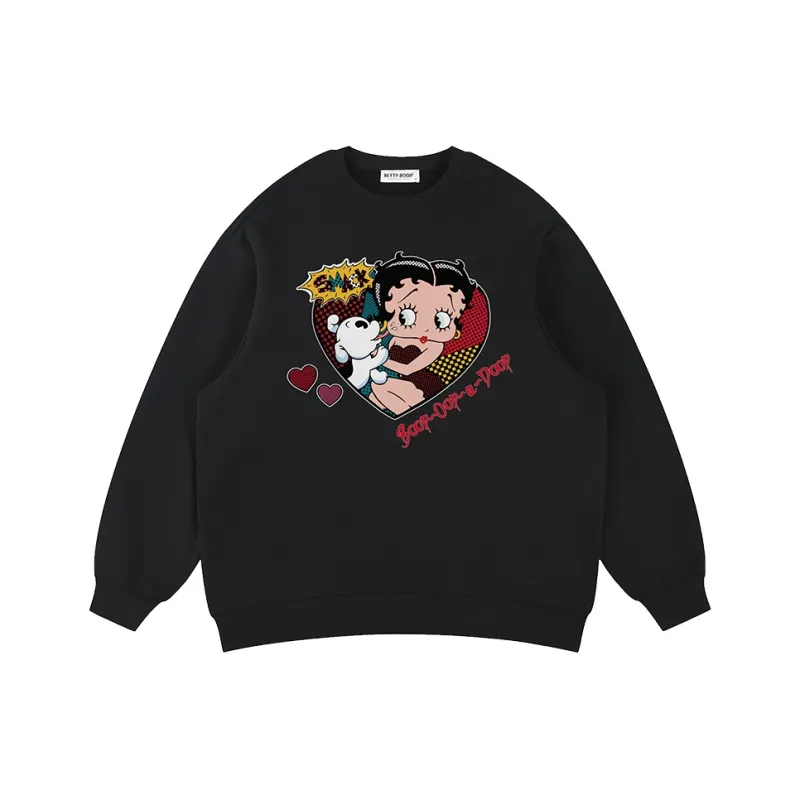 BETTY BOOP Sweatshirts Women's-5