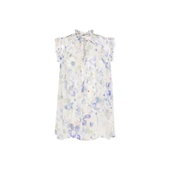 Zimmermann Natura Frilled Tank Top