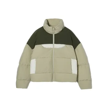 EPTISON WOMAN Stand Collar Loose Fit Down Jacket Women's