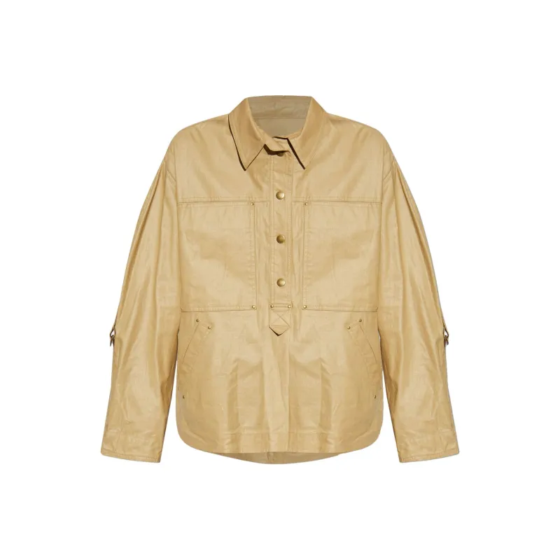 ISABEL MARANT Florida Long Sleeved Shirt-0