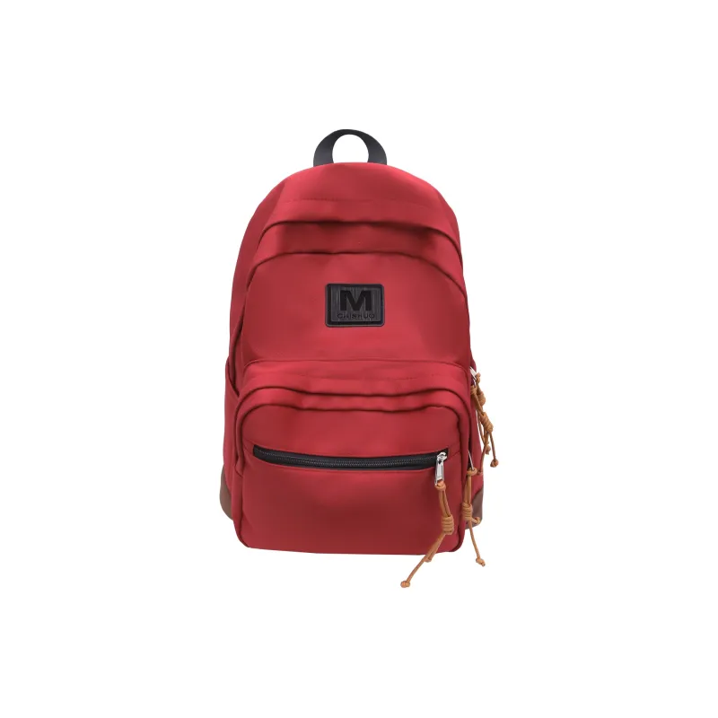 GEERDUN Nylon Backpack Unisex Gray, Red, Orange, Blue-4