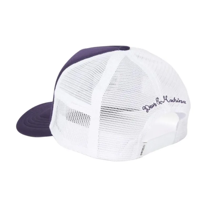 Deus Ex Machina DEUS Artistic Patchwork Baseball Caps Unisex Purple-1