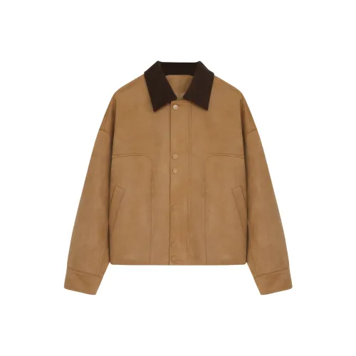 REAL EASY Coat Women's Khaki Brown