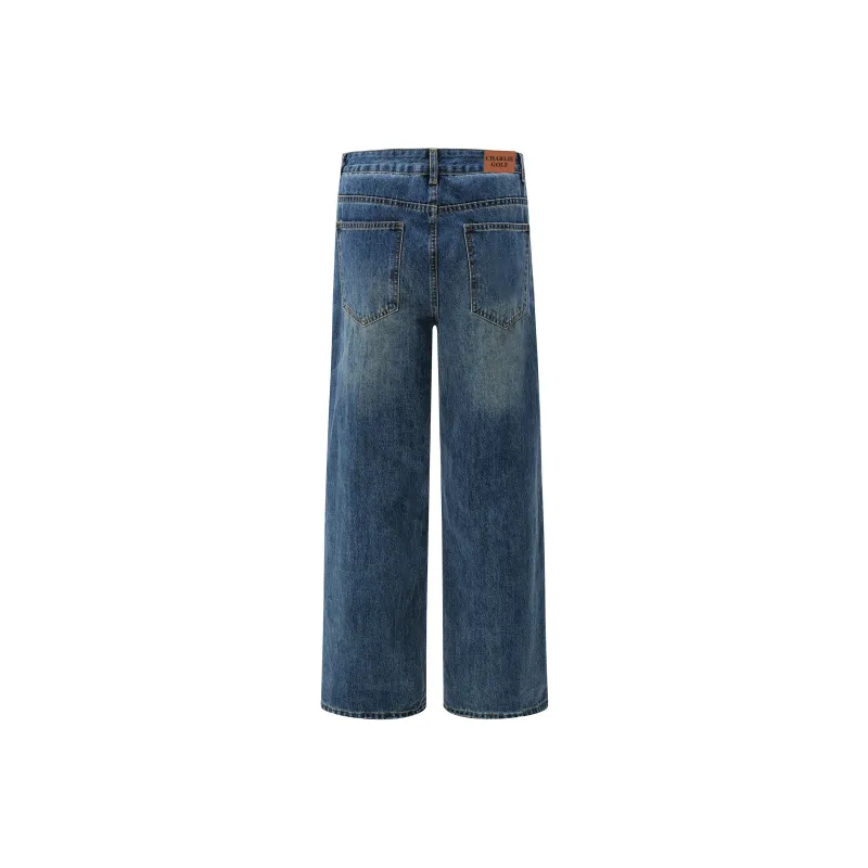 CHARLIE GOLF Jeans Unisex Blue-1