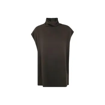 RICK OWENS Roll-neck Vest